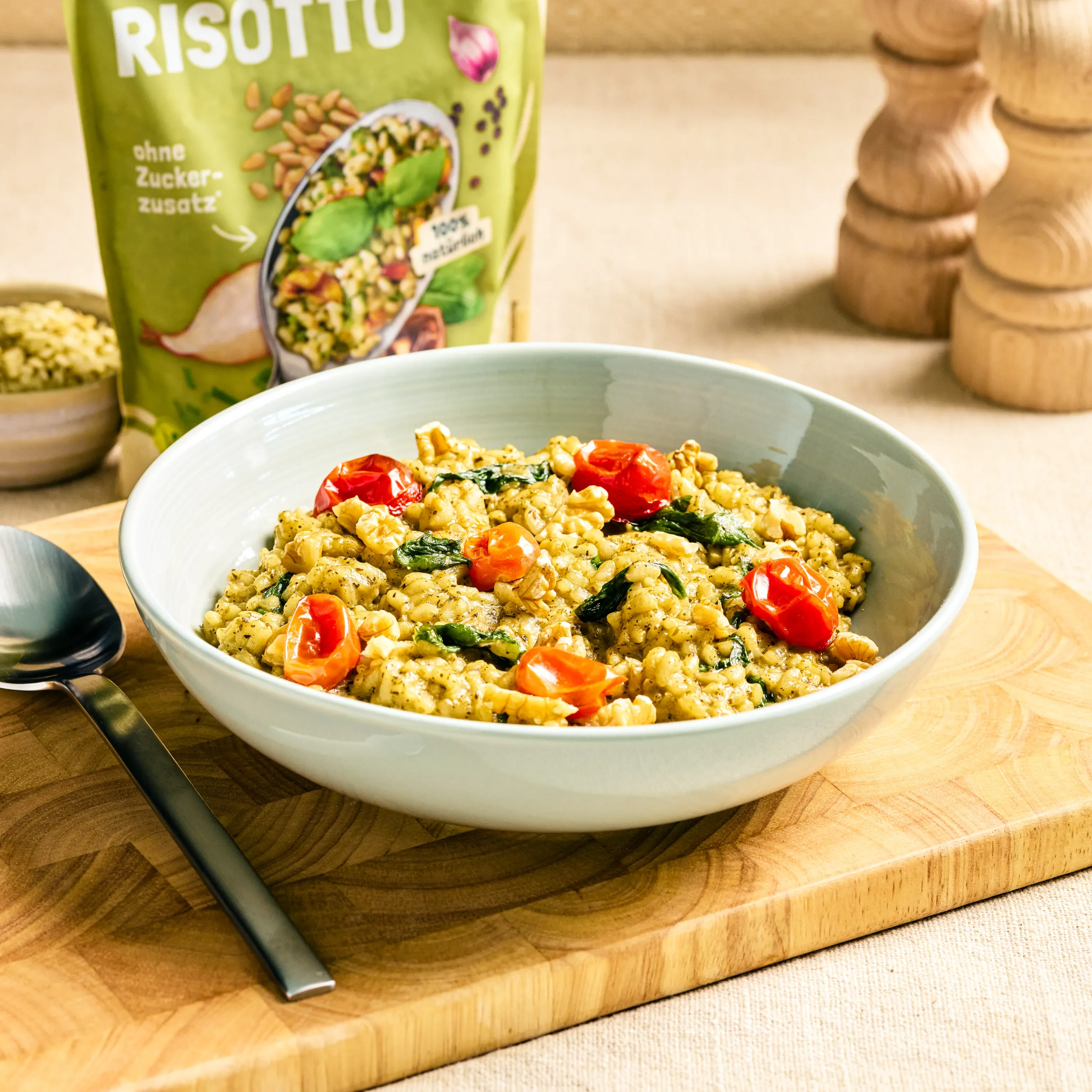 Basilikum-Nuss-Risotto - Image 3