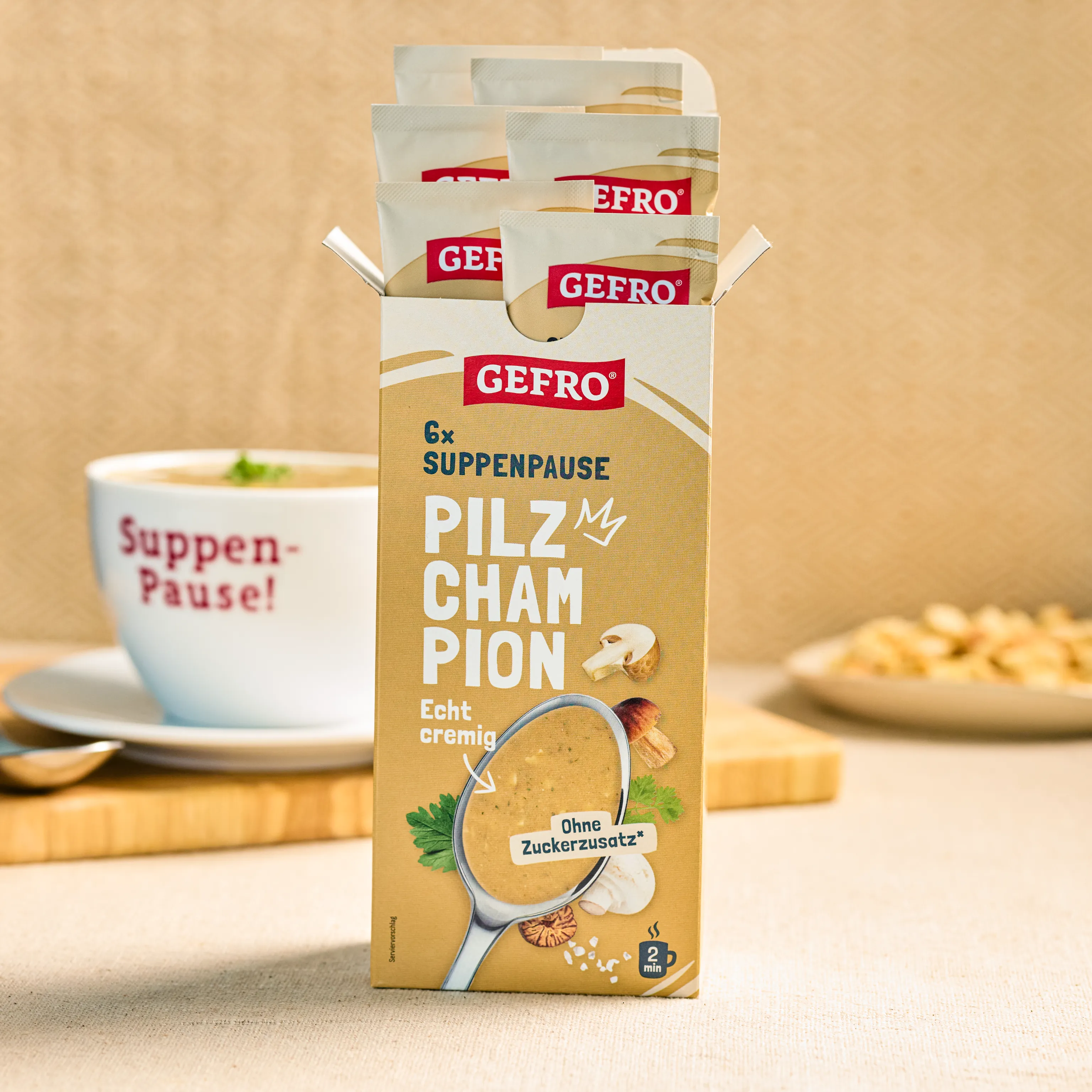 Suppenpause Pilz-Champion - Champignongcremesuppe To Go - Image 3
