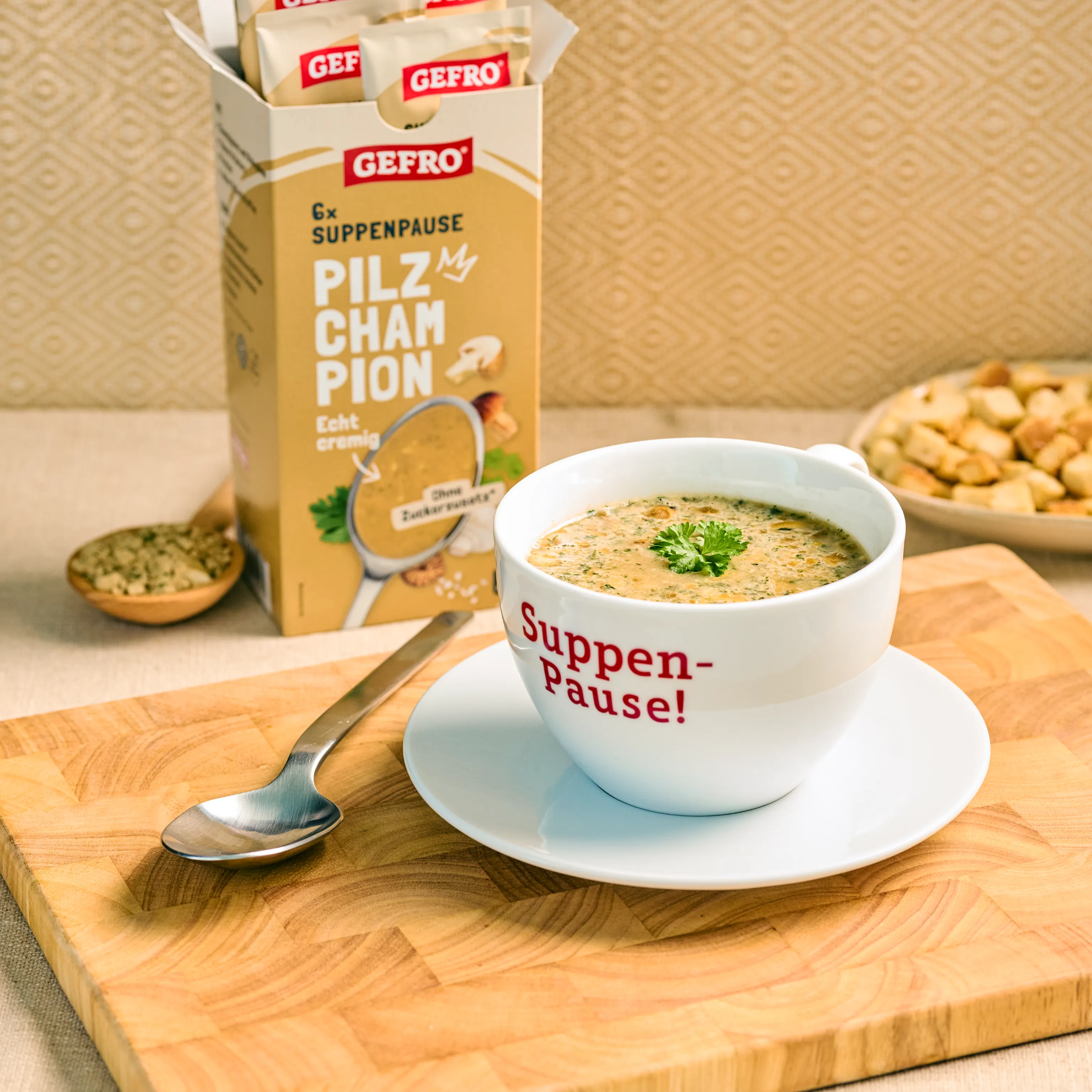 Suppenpause Pilz-Champion - Champignongcremesuppe To Go - Image 4