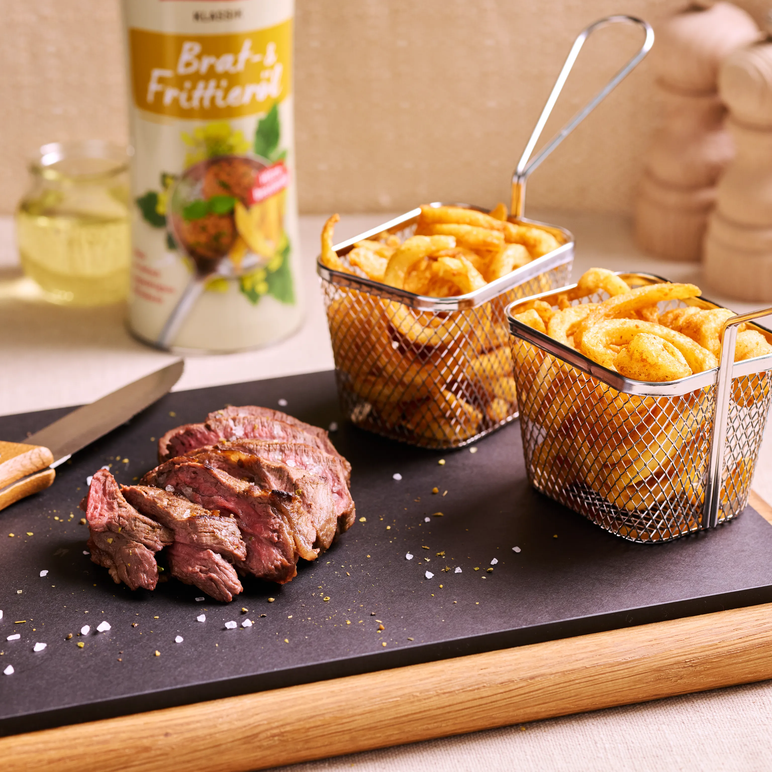 Hitzebeständiges Brat- & Frittieröl 3er Set - Image 3