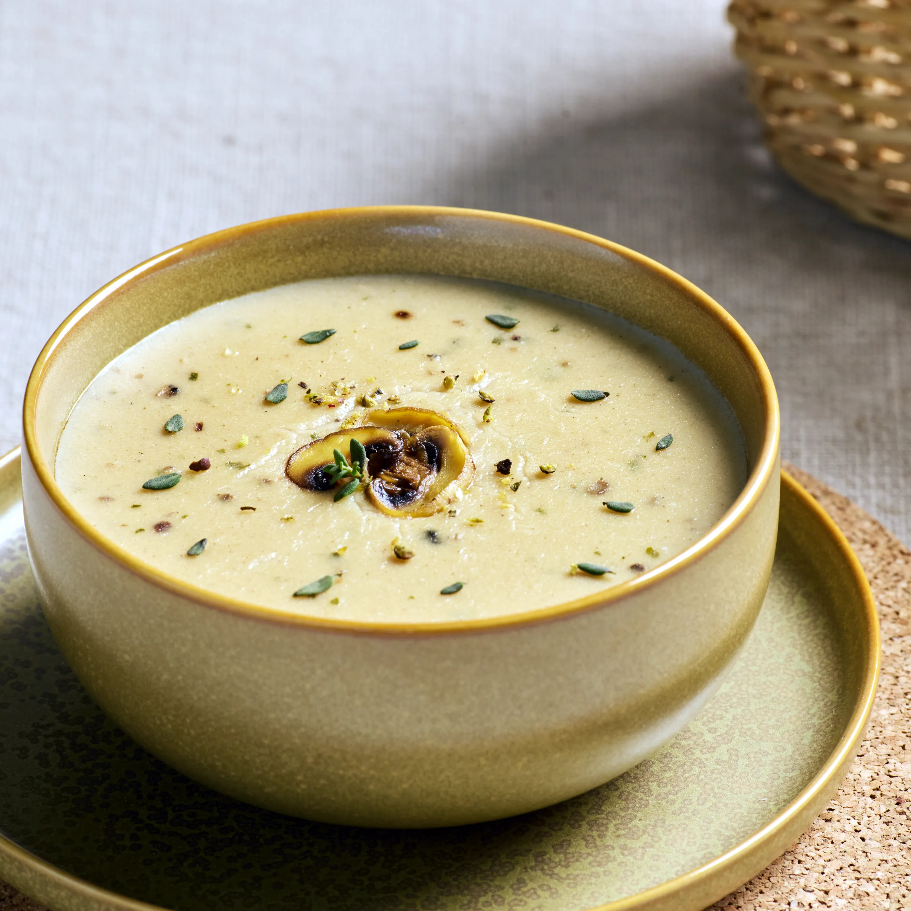 Edelpilz-Cremesuppe mit Steinpilzen und Champignons - Image 6