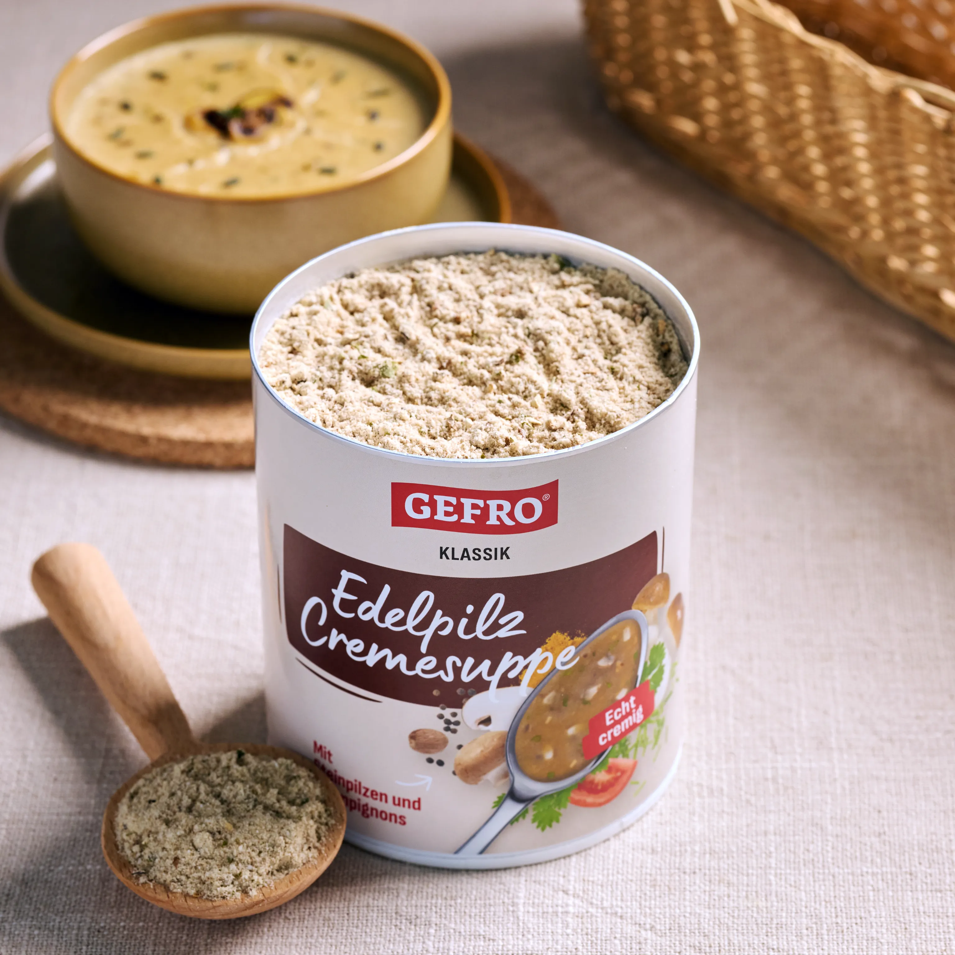 Edelpilz-Cremesuppe mit Steinpilzen und Champignons - Image 7