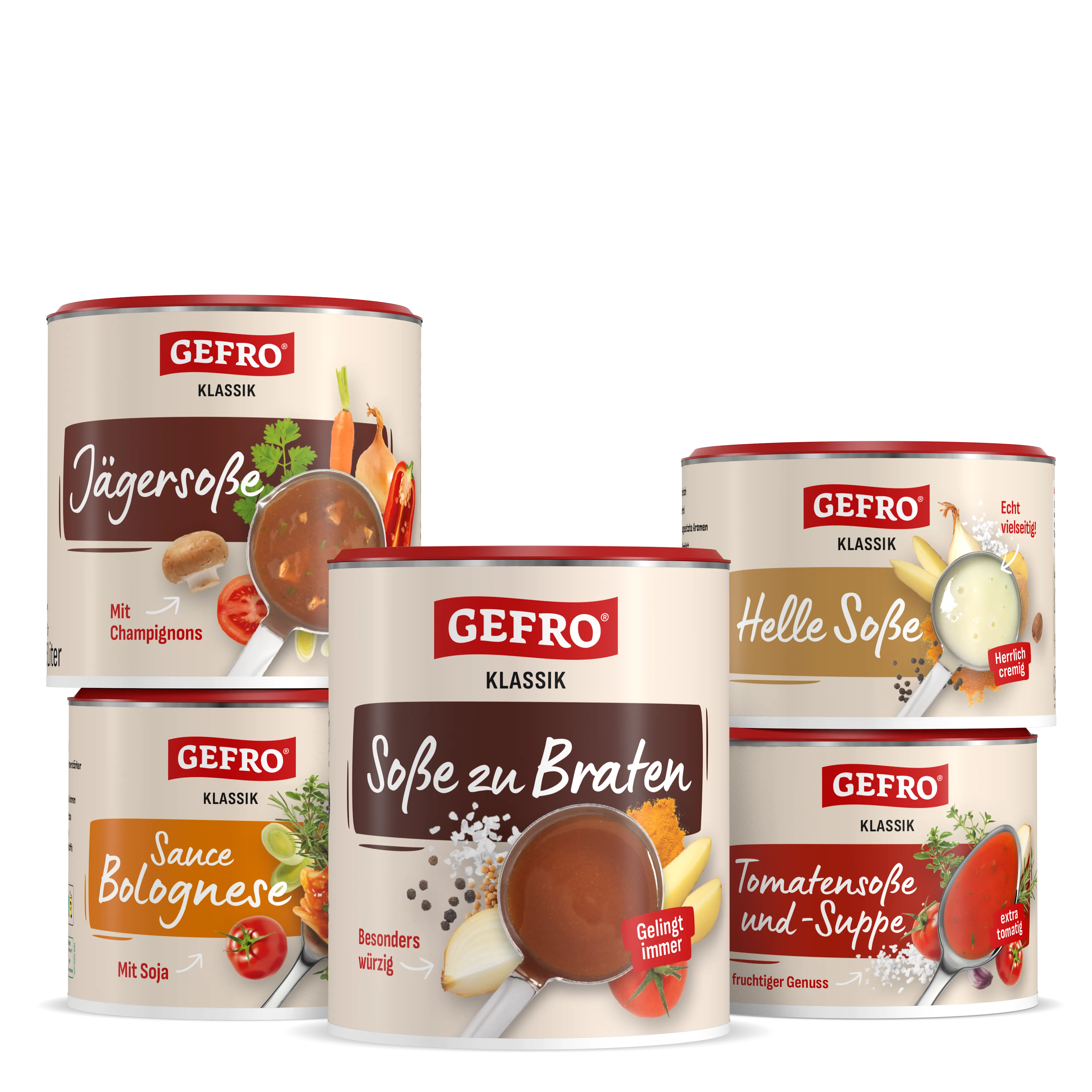 Soßen 5er Set