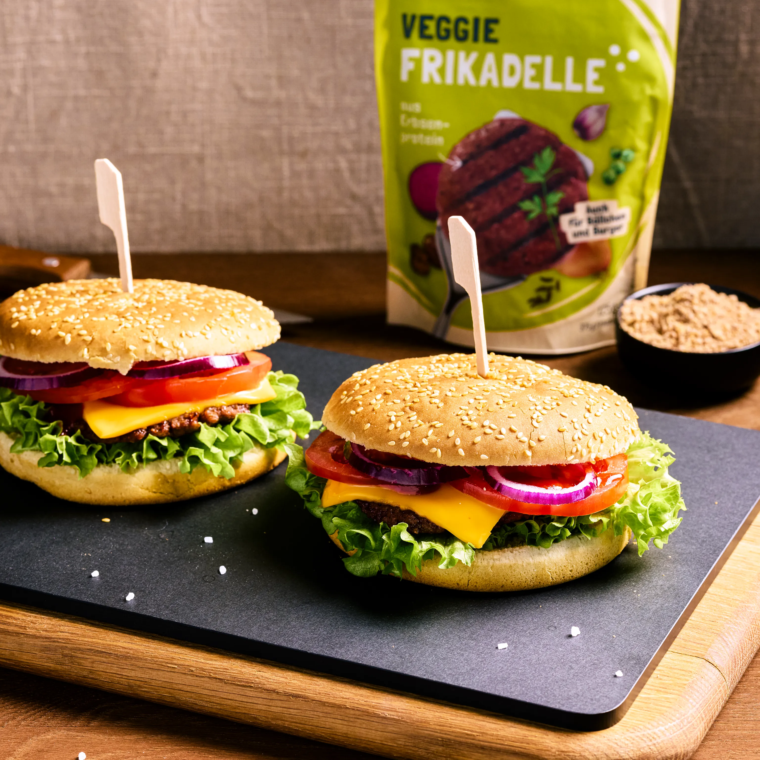 Veggie Frikadellen aus Erbsenprotein - Image 3